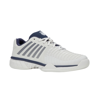 KSwiss Tennis Shoes Express Light 3 Indoor/Carpet 2025 White/Blue Men's